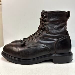 GUC Red Wing 4451 Supersole Steel Toe Safety Boots Conductor Made in USA 12 D